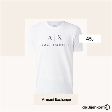 de bijenkorf armani.